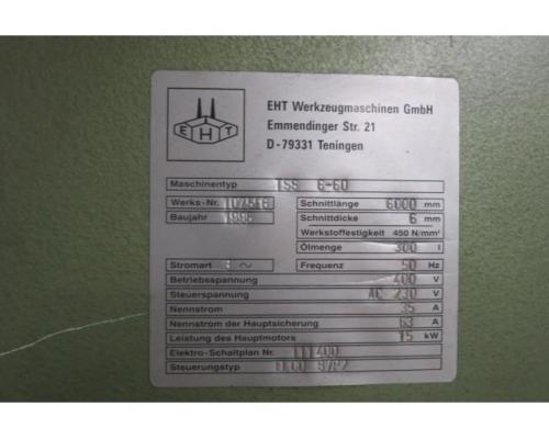 EHT TSS 6-60 Tafelschere - hydraulisch - Bild 6