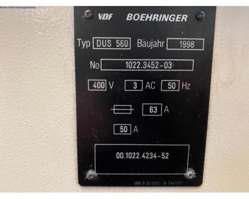 BOEHRINGER DUS 560 x 1500 Drehmaschine - zyklengesteuert - Bild 4