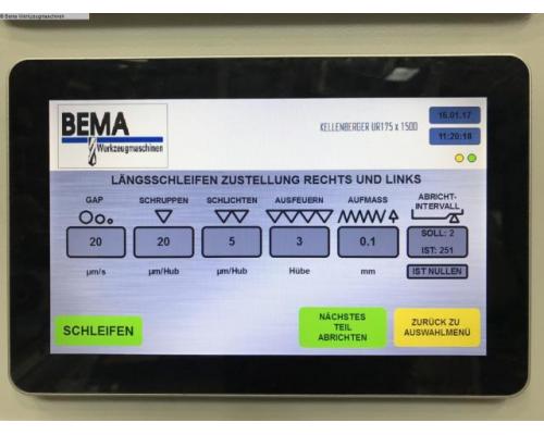 KELLENBERGER UEBERHOLUNG Schrittmotor UR und R Rundschleifmaschine - Universal - Bild 4