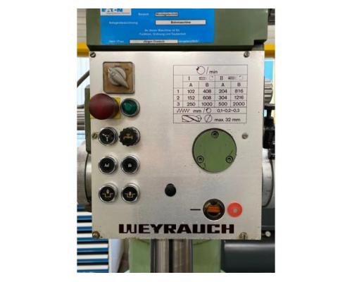 WEYRAUCH SW 32 G Schnellradialbohrmaschine - Bild 3