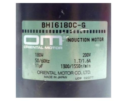 Oriental Motor Induction Motor BHI6180C-G - Bild 2