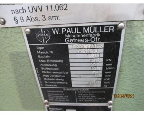 MÜLLER EXP 45 SV/HK Exzenterpresse - Einständer - Bild 5