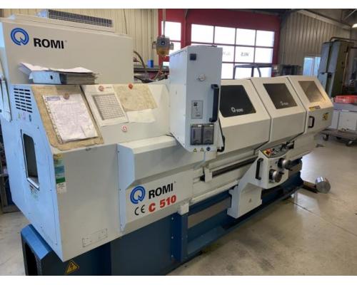 ROMI ZYKLENDREHMASCHINE C 510 x 1500 CNC Dreh- und Fräszentrum - Bild 1