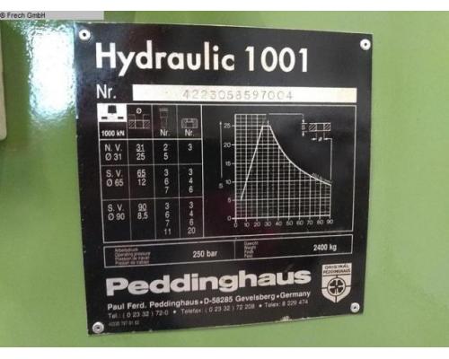 PEDDINGHAUS Hydraulic 1001 Lochstanze - Bild 2