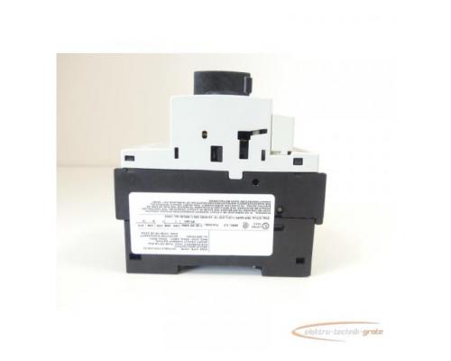 Siemens 3RV1421-1DA10 Leistungsschalter max.3,2A + 3RV1901-1E Hilfsschalter - Bild 7