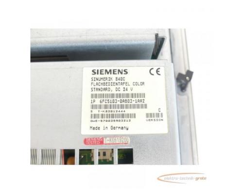 Siemens 6FC5103-0AB03-1AA2 Flachbedientafel Version C SN:T-K82012444 - Bild 6