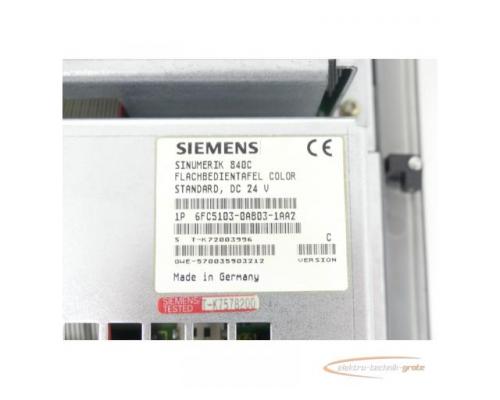 Siemens 6FC5103-0AB03-1AA2 Flachbedientafel Version: C SN:T-K72003996 - Bild 6