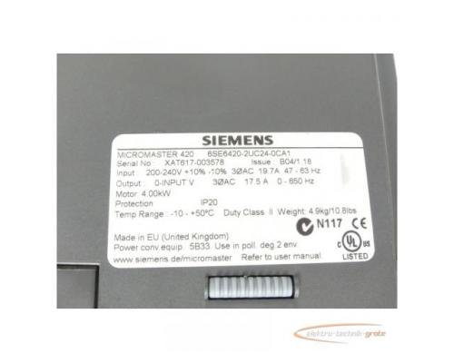 Fanuc A04B-0211-C414 Inverter Unit SN:N01591984 - Bild 3