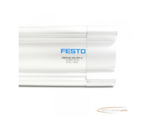 Festo DNCB-80-500-PPV-A Normzylinder 532895 / B108 - Bild 3