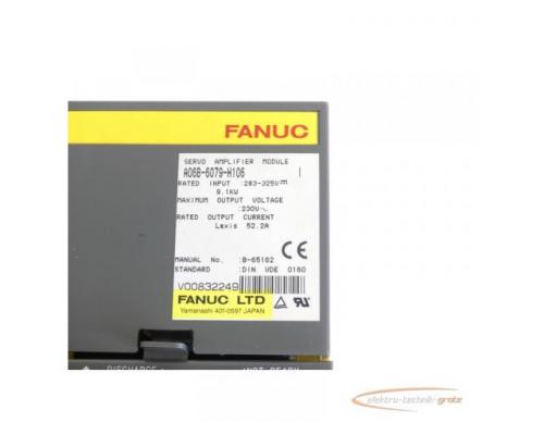 Fanuc A06B-6079-H106 SN:V00832249 - mit 12 Monaten Gewährleistung! - - Bild 4