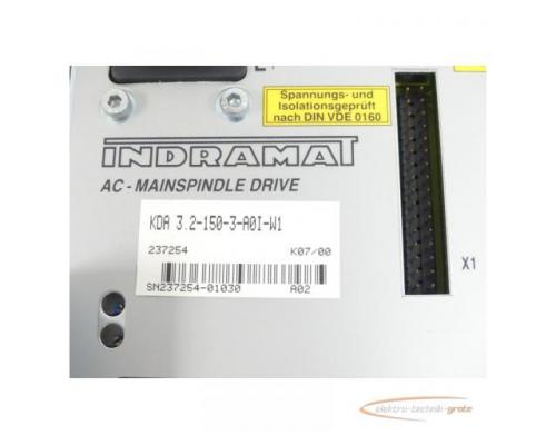 Indramat KDA 3.2-150-3-A01-W1 AC-Mainspindle Drive SN:237254-01030 - Bild 4