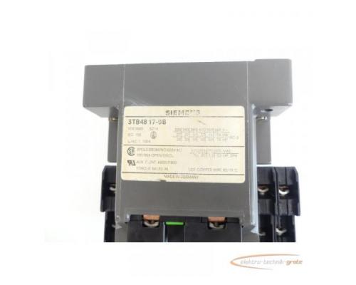 Siemens 3TB4817-0B Leistungsschütz DC 24V + 3TX6446-1A Überspannungsbegrenzer - Bild 6