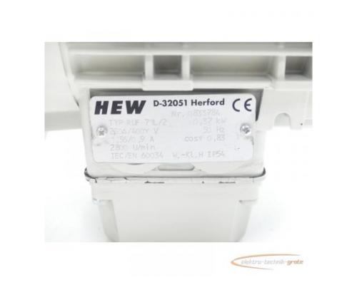 HEW RUF 71L/2 Drehstrommotor SN:0833784 - Bild 4