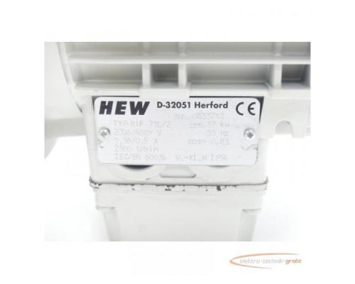 HEW RUF 71L/2 Drehstrommotor SN:0833713 - Bild 4