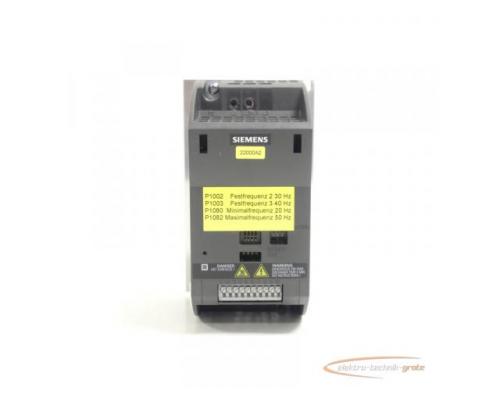 Siemens 6SL3211-0AB13-7BB1 G110 CPM110 AC-Drive SN:XAFO22-002095 - Bild 3