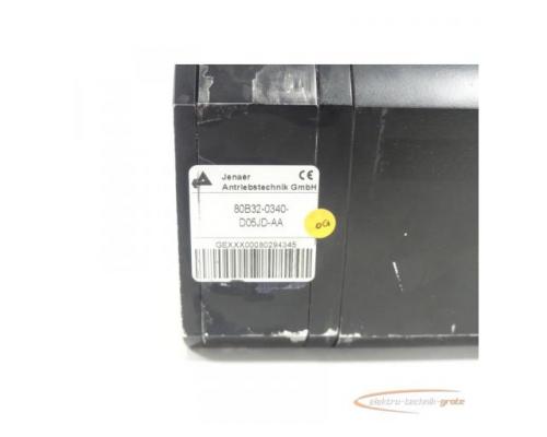 Jenaer Antriebstechnik 80B32-0340-D05JD-AA Servomotor SN:GEXXX00080294345 - Bild 5