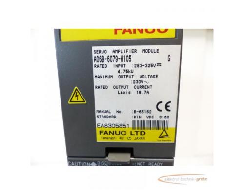 Fanuc A06B-6079-H105 Modul SN:EA8305851 - mit 12 Monaten Gewährleistung! - - Bild 4