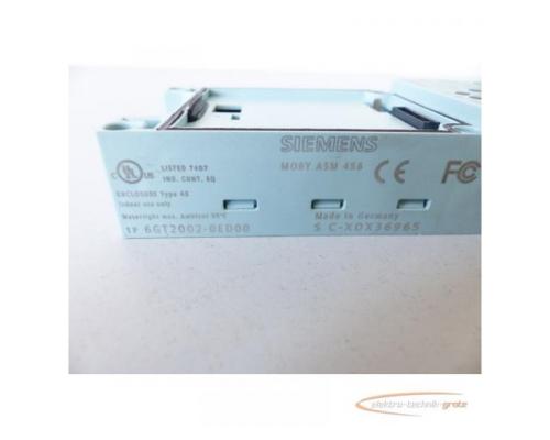 Siemens 6GT2002-0ED00 MOBY ASM 456 Kommunikationsmodul SN:C-XDX36965 E-Stand 9 - Bild 4