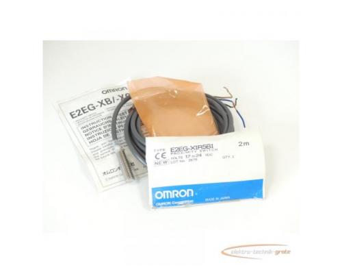 Omron E2EG-X1R5B1 Proximity Switch 12 - 24V DC 2m - ungebraucht! - - Bild 1