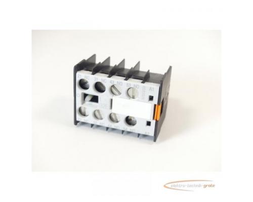 Siemens 3TX4422-1A 2NO+2NC Hilfsschalterblock - ungebraucht! - - Bild 1