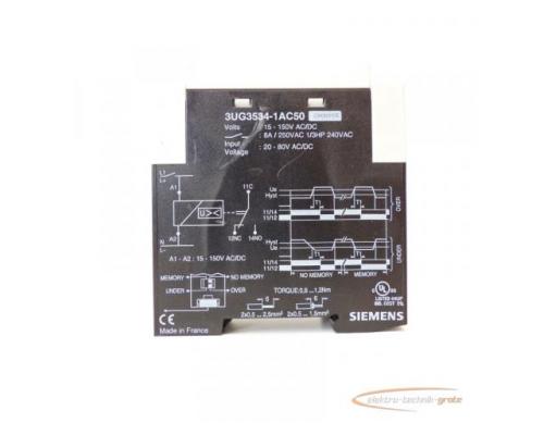 Siemens 3UG3534-1AC50 Überwachungsrelais - Bild 4