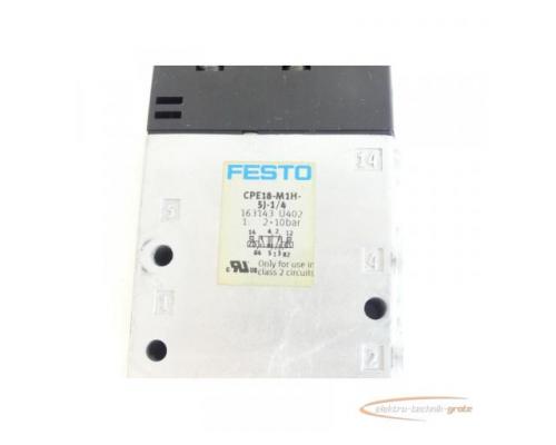 Festo CPE18-M1H-5J-1/4 Magnetventil 163143 - Bild 5