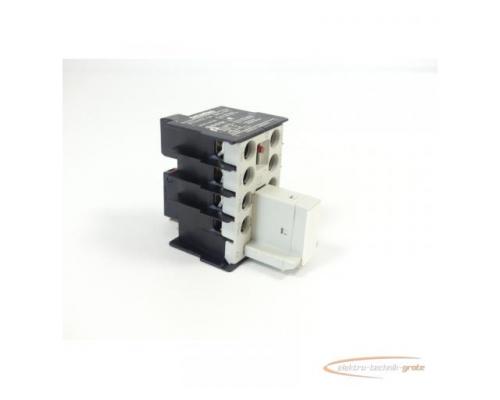 Siemens 3TX4431-2A Hilfsschalterblock mit 3TX4490-0C Überspannungsbegrenzer - Bild 1