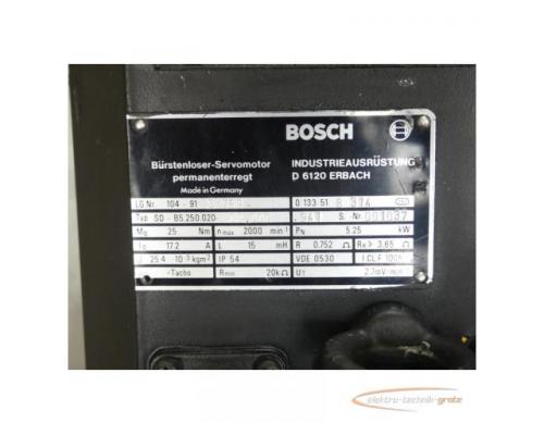 Bosch SD-B5.250.020-00.000 Bürstenloser Servomotor permanenterregt SN:1037 - Bild 4