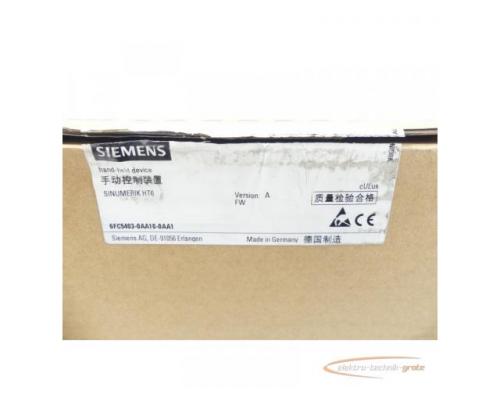 Siemens 6FC5403-0AA10-0AA1 Handheld Terminal SN T-C21066923 ungebraucht - Bild 7