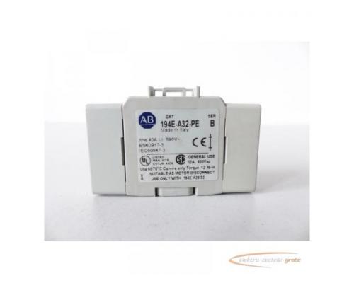 Allen Bradley 194E-A32-PE Terminal Block Series: B - Bild 3