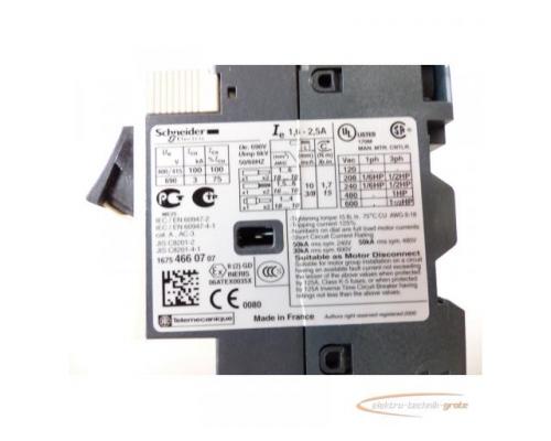 Schneider Electric GV2ME07 Motorschutzschalter - Bild 4