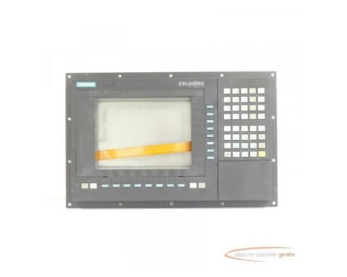 Siemens 6FC5203-0AB11-0AA2 Flachbedientafel Version: C SN:T-KO2022392 - Bild 1