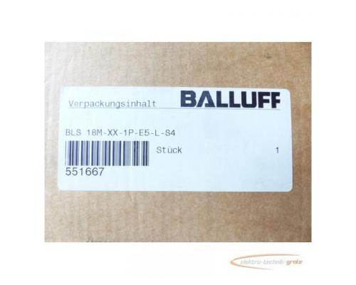 Balluff BLS 18M-XX-1P-E5-L-S4 Sensor - ungebraucht! - - Bild 4