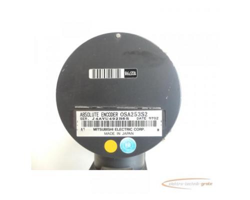 Mitsubishi HA33NC-S Servomotor SN:15017 + OSA253S2 Encoder SN:J4AVU492R6S - Bild 5