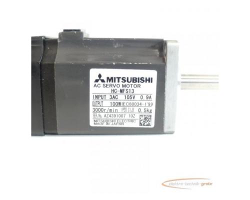 Mitsubishi HC-MFS13 Servomotor SN:AZ439100710Z - Bild 5