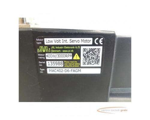 JVL MAC402-D6-FAGM Low Volt Integrated Servo Motor SN:135988 - Bild 5