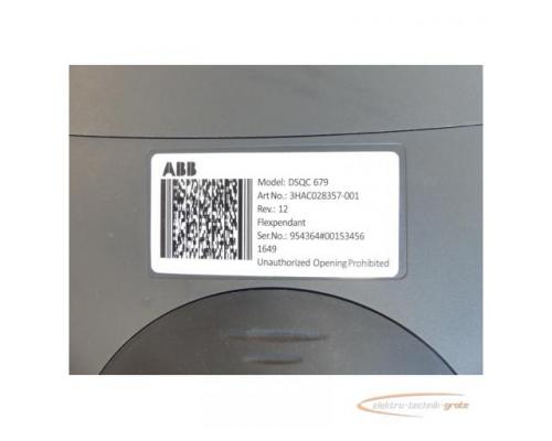 ABB DSQC 679 Flexpandant REV: 12 SN:954364 # 00153456 - ungebraucht! - - Bild 6