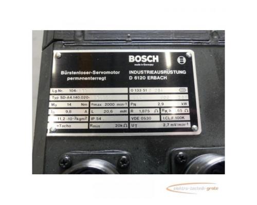 Bosch SD-A4.140.020-01.000 Bürstenloser Servomotor SN:444000208 - Bild 4