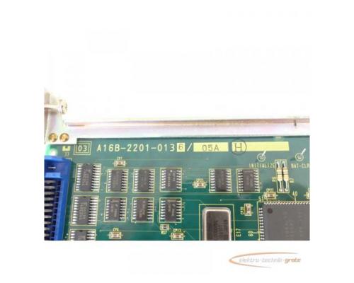 Fanuc A16B-2201-0136 A / A16B-2201-0136 / 05A SRAM (BMU) 64-1 Board - Bild 5