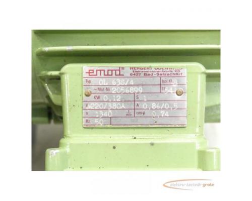 emod 132M / 4T-FOL63S / 4 Drehstrommotor SN:02056899 + OL 63S / 4 Lüfter - Bild 4