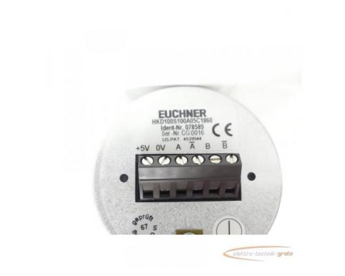 Euchner HKD100S100A05C1860 Handrad Id.Nr. 078589 SN:CG.0016 - ungebraucht! - - Bild 5