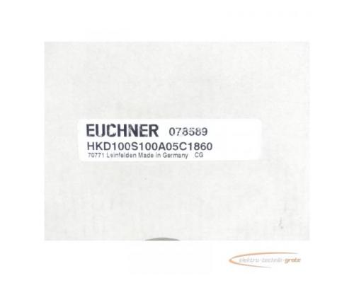 Euchner HKD100S100A05C1860 Handrad Id.Nr. 078589 SN:CG.0018 - ungebraucht! - - Bild 6