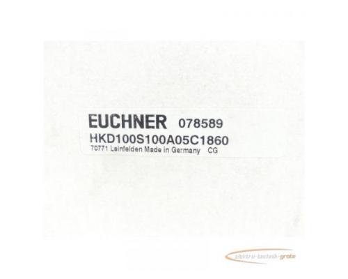 Euchner HKD100S100A05C1860 Handrad Id.Nr. 078589 SN:CG.0001 - ungebraucht! - - Bild 6