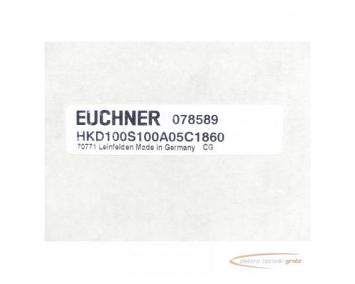 Euchner HKD100S100A05C1860 Handrad Id.Nr. 078589 SN:CG.0021 - ungebraucht! - - Bild 6