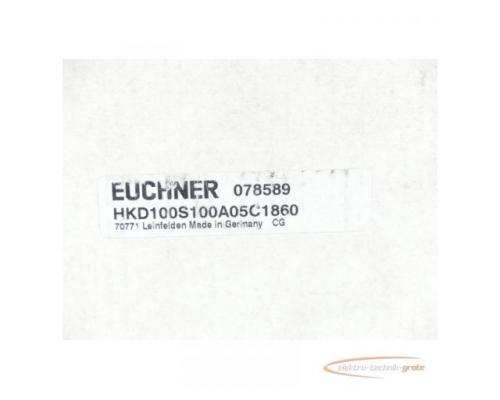 Euchner HKD100S100A05C1860 Handrad Id.Nr. 078589 SN:CG.0014 - ungebraucht! - - Bild 6