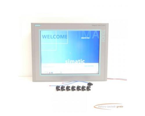 Siemens 6AV6646-0AB21-2AX0 Thin Client 15" Touch SN:SC-A3H22714 - neuwertig! - - Bild 2