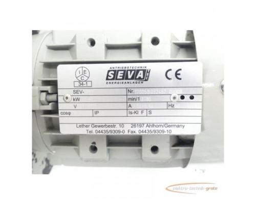 SEVA-tec SEV-M63 Drehstrommotor mit Lüfter SN:17005BG62452 - Bild 5