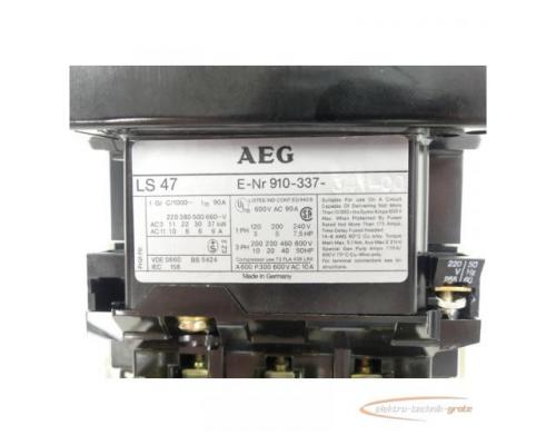 AEG LS 47 Leistungsschütz E-NR. 910-337-341-00 - Bild 5