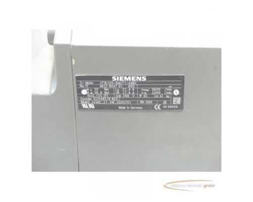 Siemens 1FT6105-8AC71-4AB1 Synchronservomotor SN:YFA822894701002 - Bild 4