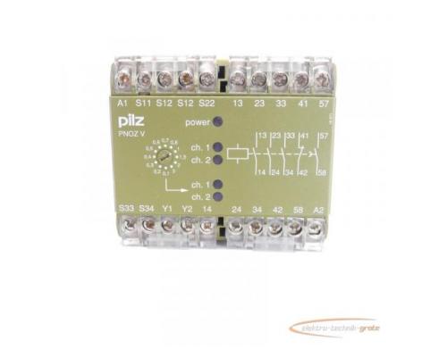 Pilz PNOZ V Sicherheits-Relais 3S 1SZ / 1Ö 24 VDC 5W Ident.Nr. 474789 - Bild 3